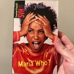 Sweet Valley High SVH Senior Year Vintage Book Francine Pascal #8 Maria Who?